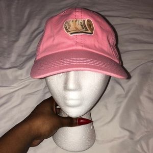 PINK MONEY DAD CAP (NEVER WORN)